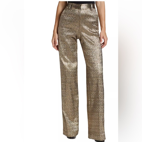 AKNVAS Metallic Wide-leg Pants - Picture 4 of 7